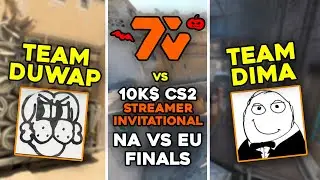 Команда Duwap против команды dima_wallhacks (ФИНАЛ NA против EU) | 10.000$ 7TV CS2 ТУРНИР