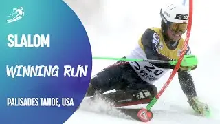 Steen Olsen comes up big on a stormy slope | Palisades Tahoe | FIS Alpine