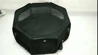 X-ZONE PET Playpen Fold step video.