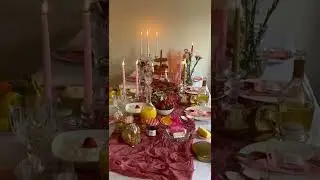 Come host a Bridgerton-themed Brunch with me #bridgerton #dinnerparty