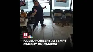 Failed robbery attempt caught on camera
