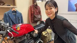 愛車SR500と出展！⁺✧シーテック2025