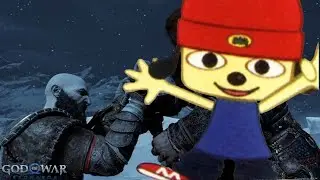 Mimir asks Kratos about Parappa The Rapper