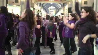 Big Sister Association Flash Mob Celebrates 31 Nights of Light, 12-3-11