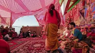समसाणी भैरव ऐडी नृत्य,  ग्वाड़ गांव में लगा मण्डाण | Pandit Indra Singh 