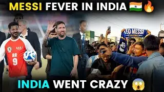  MESSI FEVER IN INDIA 🇮🇳🔥 | FULL TOUR VLOG