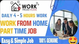 Simple and easy work from Home job/students, freshers,any degree can apply/work from Home job