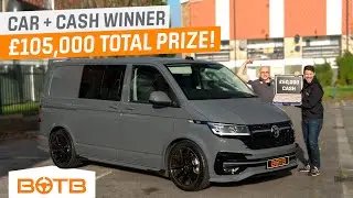 TRAIN DRIVER WINS £105,000 PRIZE! Gary Powell Wins ABT Transporter | BOTB Dream Car Winner