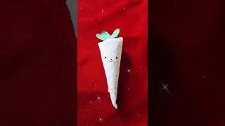 How To Make Paper Vegetables | Handmade Paper vegetables set |3D paper vegetables@Nivinvn #shorts