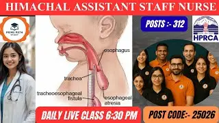HP ASSISTANT STAFF NURSE POST CODE 25026  LIVE  CLASS Obstetric & Gynecological #primepathstudy