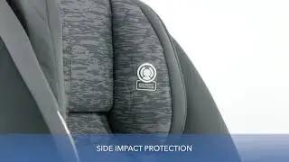 Cosco Mighty Fit 65 DX Convertible Car Seat, Heather Onyx