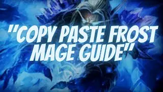 BEST FROST MAGE PvP BUILD - COPY PASTE GUIDE HOW TO USE IT PART 1- WoW Dragonflight Mage PvP