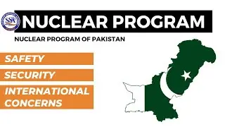 Nuclear Program of Pakistan | Security | Safety | International Concerns | CSS PMS | SSA