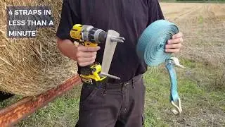 Strap winder for your drill
