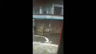 Heavy rains in Mumbai leads to several low lying areas getting water logged
