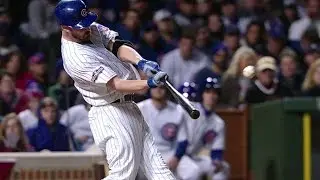 SF@CHC Gm2: Statcast measures Wood's historic homer