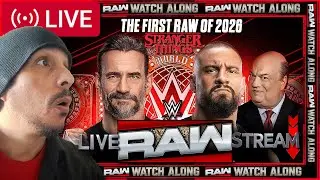 WWE RAW Live Stream January 5 2026 🔴 STRANGER THINGS RAW Watch Along & Review #WWERaw
