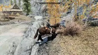 Just about your average day in Skyrim