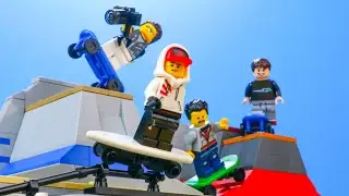 ЭПИЧЕСКИЙ LEGO СКЕЙТБОРД-парк MOC!! ⎜БРАТЬЯ-СКЕЙТЕРЫ