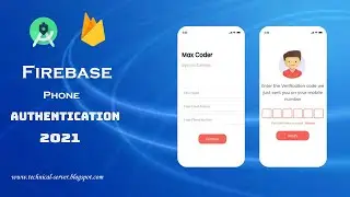 #1 Android Firebase Phone Authentication | OTP Application | Part 1/2 | Layout Setup |Android Studio