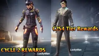 Cycle 2 Rewards With Textures | C2S4 Tier Rewards | PUBG Mobile Next Season Tier Rewards | New Leaks