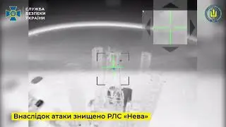 SBU Alpha destroys Russian radar in the black sea