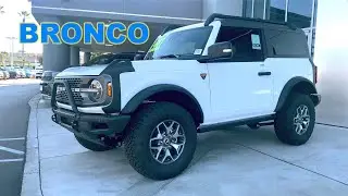 Ford Bronco 2 Door Advanced 4x4 Badlands Edition