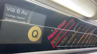 IND Subway: R160B Siemens (Q) Train Ride from 96th Street to Atlantic Ave via 6th Ave Express