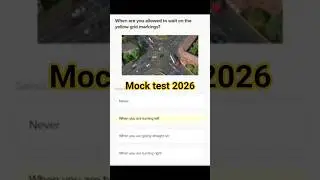 Driving theory test #2026 #road #shorts