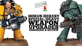 MK VI Special and Heavy Weapon Upgrade Set Unboxing and Review - Warhammer The Horus Heresy