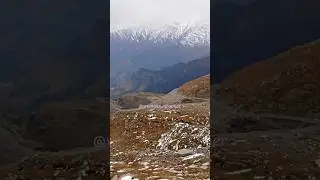 Sukoon bas yahi hai pahado mai❤️#youtubeshorts #manali #rohtang #june #snow #himachalpradesh