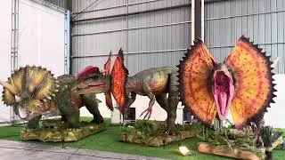 🦖 Inside the Factory: Servo-Driven Animatronic Dinosaurs Come Alive!