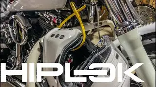 Brilliant Motorcycle HELMET Security from Hiplok. The Z LOK COMBO