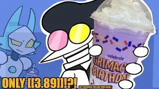 Spamton tries the new Grimace Shake