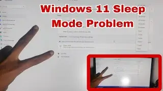 How to Fix Windows 11 Screen Display Sleep Mode Problem | Disable/ Enable Sleep Mode in Windows#2025