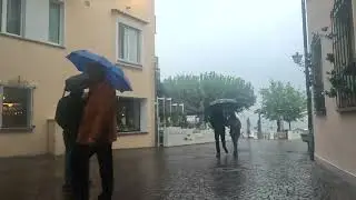 Rain in Ascona Regen in Ascona Pioggia ad Ascona Lago Maggiore 24 09 2022