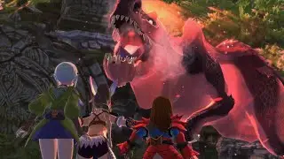MONSTER HUNTER STORIES 2: WINGS OF RUIN - Rage Rayed Anjanath Boss Battle