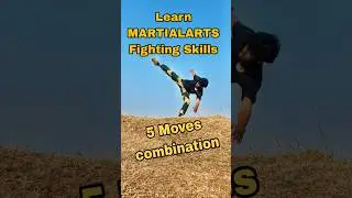 Learn martialarts fighting skills 🔥 #shorts #martialarts #training #kickboxing #shortsvideo #mma