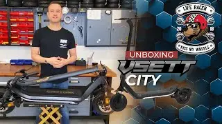 UNBOXING Trottinette électrique VSETT CITY - Moteur 500 Watts, double suspensions, freins disques