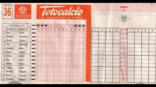 LA SCHEDINA DEL TOTOCALCIO - Il Popolo del Calcio