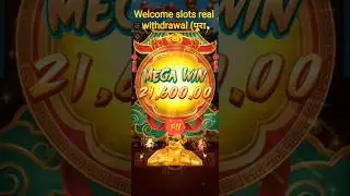 welcome slots real withdrawal#slots #casino #jackpot #poker #slot#win#winner