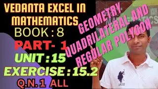 Geometry:Quadrilateral and regular polygon| Exe:15.2 | QN.1| Write the unknown angle of the followin