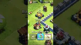 1 Gem Army Boost!🤩😍 |The best time for the attacker #clashofclans #events #shorts