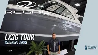 Exclusive 2024 Regal LX 36 Boat Tour with Regal Regional Sales Manager | Sandy Hook Yachts