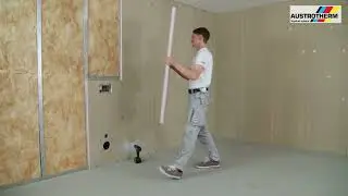 Austrotherm UNIPLATTE: Mont&aacute;ž na kovov&eacute; konstrukce #austrotherm #uniplatte #jaknato