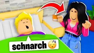 BROOKHAVEN, aber GRUSELIGER HOTELBESITZER BEOBACHTET MICH 😨 (Roblox Brookhaven 🏡RP | Story Deutsch)