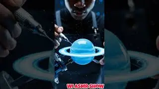 The Most Relaxing Planet Carving Uranus #shorts #UranusArt #IceGiant #PlanetCarving #CinematicEdit