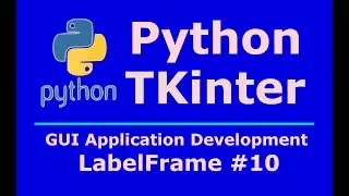 10 Python Tkinter LabelFrame