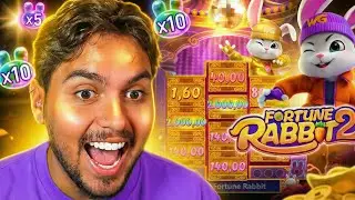 FIRST TIME PLAYING FORTUNE RABBIT 2 LOL