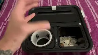 Couch Console Original Tray Drinks & Snacks Sofa Caddy Review